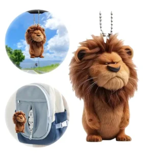 2D Cute Lion Car Hanging Ornament Acrylic Flat Rearview Mirror Accessory Home Decor Pendant Decorative Product For Car Cart M6E9 - AliExpress 34