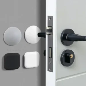1-5Pcs Door Stopper Buffer Door Handle Self-adhesive Silica Gel Home Hardwares Silencer Security Safety Products Stops Stoppper